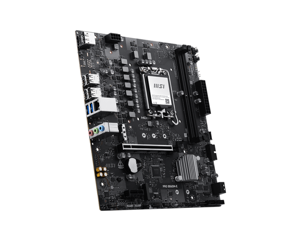 MSI PRO B860M-E INTEL LGA 1851 DDR5 Motherboard