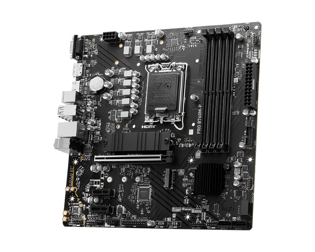 MSI B760M-P PRO DDR5 INTEL LGA1700 MOTHERBOARD