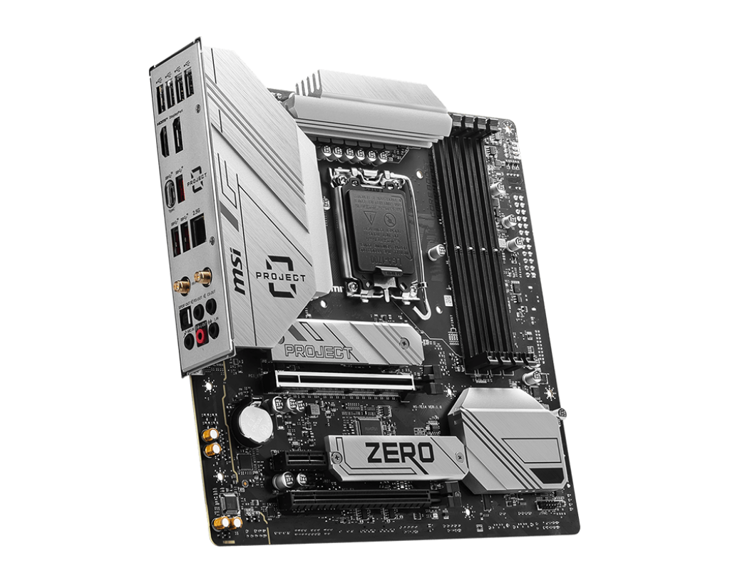 MSI B760M PROJECT ZERO MOTHERBOARD
