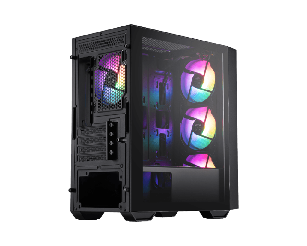 MSI PRO FORGE M050A M-ATX MINI TOWER CABINET (BLACK)