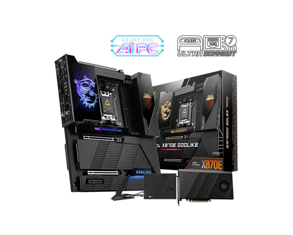 MSI MEG X870E GODLIKE AM5 E-ATX MOTHERBOARD