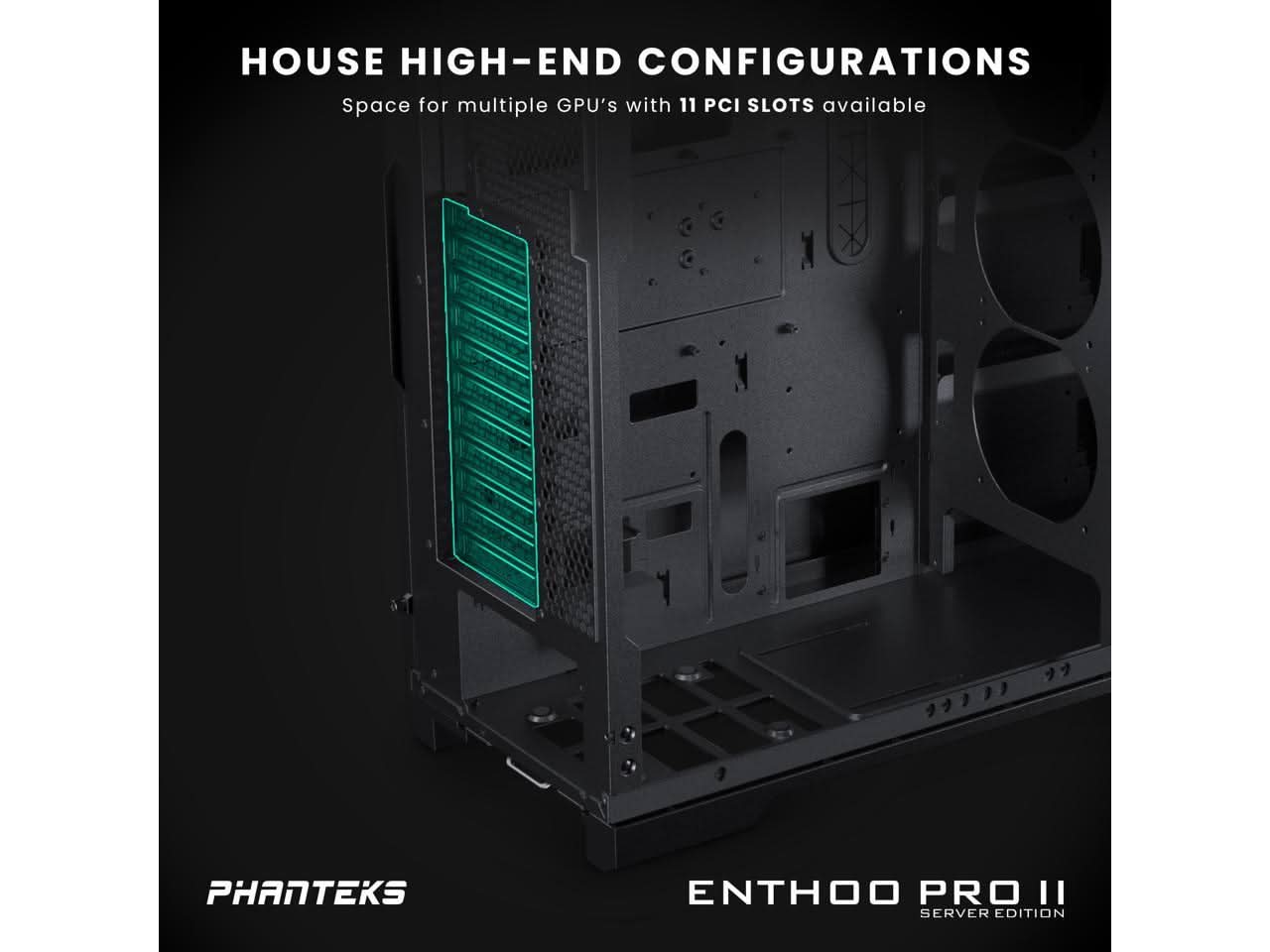 PHANTEKS ENTHOO PRO 2 SERVER EDITION TG MID-TOWER E-ATX CABINET BLACK