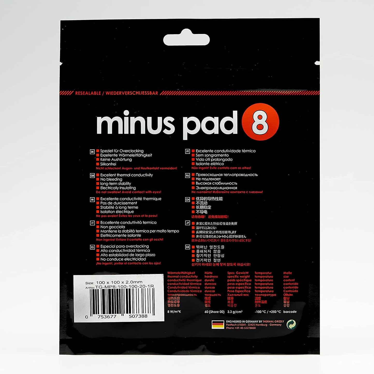 THERMAL-PAD-THERMAL-GRIZZLY-MINUS-2MM-100-X-100