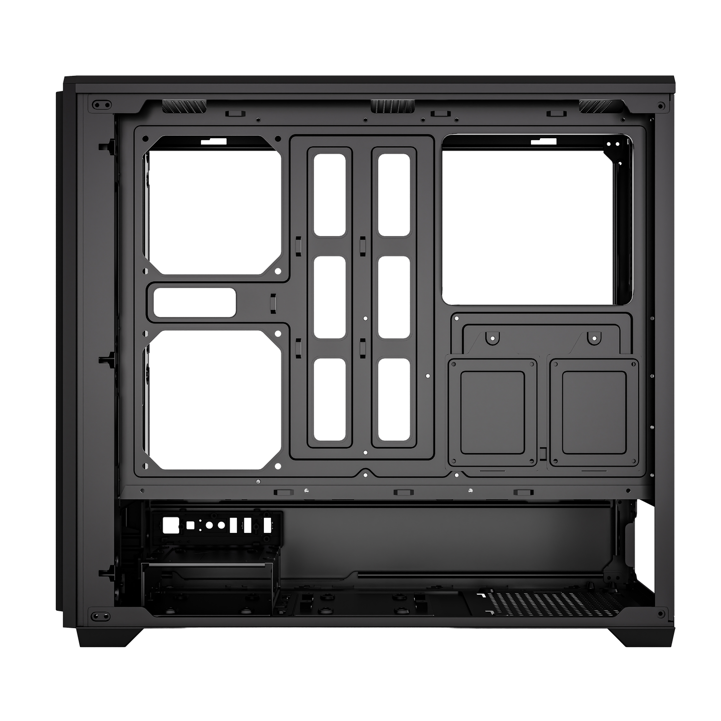TAG Gamerz Nebula Gaming Mid Tower Cabinet Black