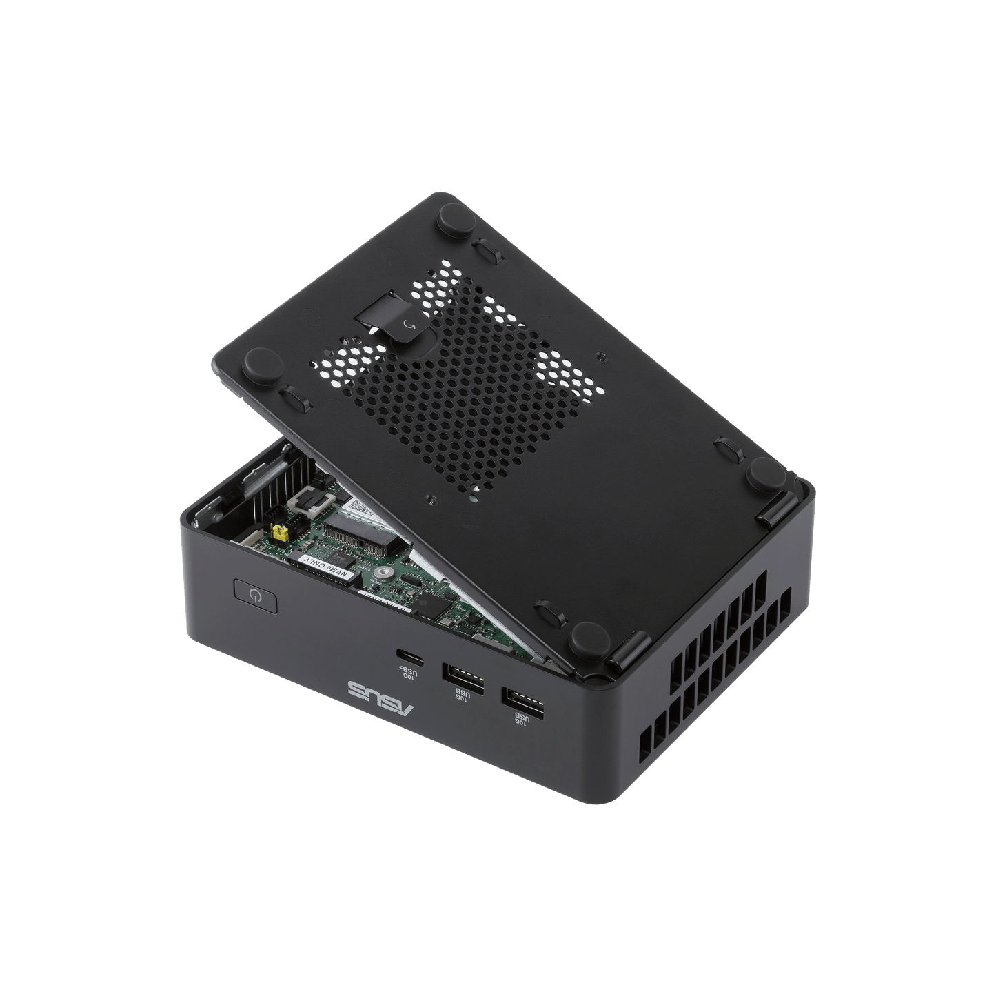 ASUS NUC 16 Pro Barebone Mini PC NUC16GDKU5 – Intel Core Ultra 5 325 (Up to 4.5GHz, 16-Core), Wi-Fi 7, Dual 2.5G LAN, Dual Thunderbolt 4, Dual HDMI 2.1, AI-Ready Compact Desktop Business Computer