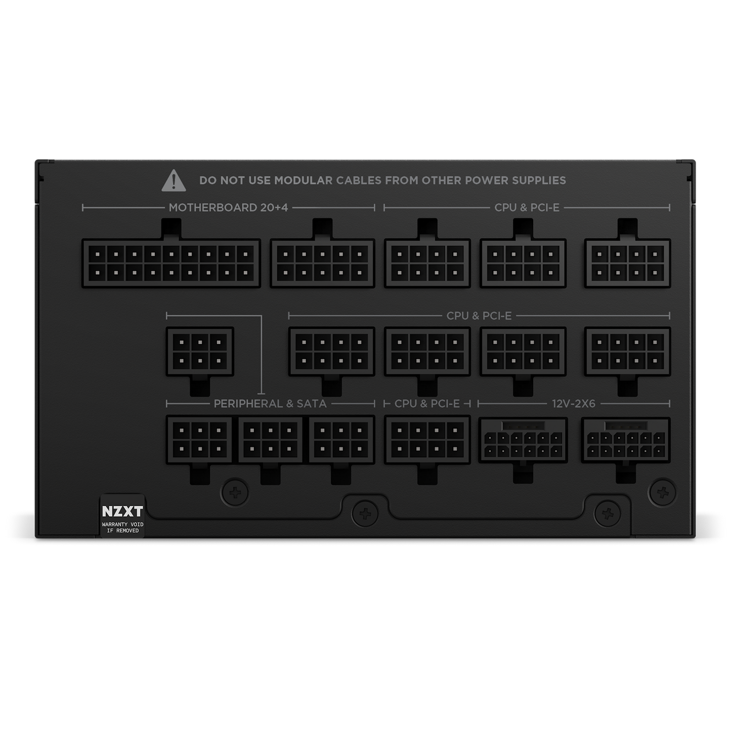 NZXT 1500 WATT 80 PLUS PLATINUM FULLY MODULAR DIGITAL POWER SUPPLY - PA-5P1BB-UK (R-41200646)