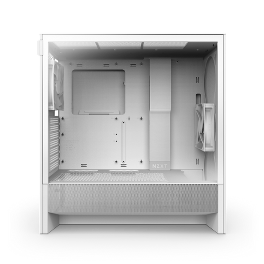 NZXT H5 FLOW COMPACT MID TOWER ATX CABINET WHITE (CC-H52FW-01)