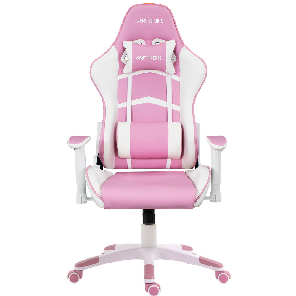 ANT ESPORTS CHAIR 9077 - WHITE & PINK