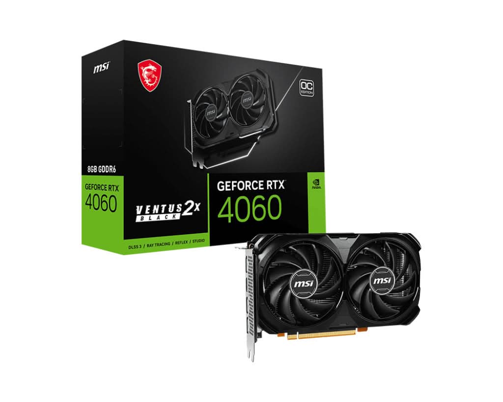 GRAPHIC-CARD-8-GB-MSI-RTX-4060-VENTUS-2X-OC