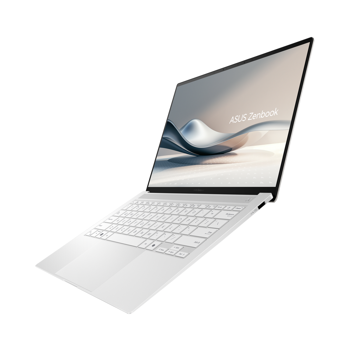 ASUS ZENBOOK S 14 OLED (2024) - NEXT-GEN AI PC, WITH TOUCHSCREEN, INTEL CORE ULTRA 7 - (32 GB/1 TB SSD/WINDOWS 11 HOME) UX5406SA-PZ7762WS | UX5406SA-PZ358WS THIN AND LIGHT LAPTOP (14 INCH, SCANDINAVIAN WHITE, 1.20 KG, WITH MS OFFICE)