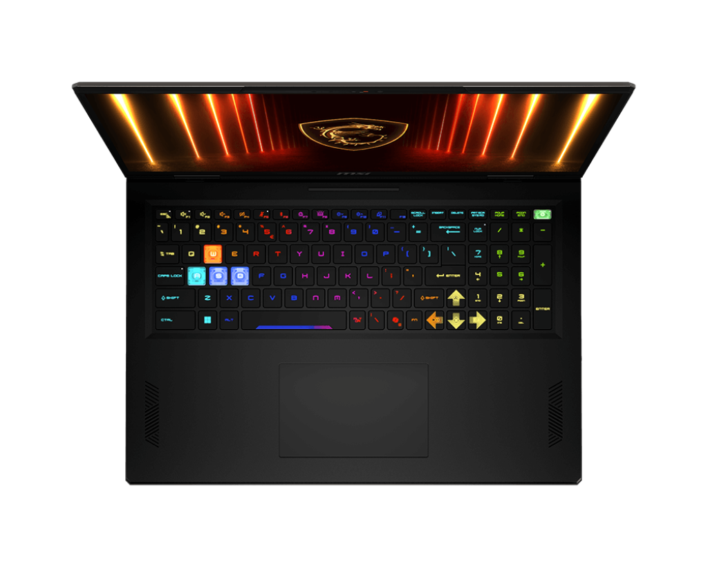 MSI VECTOR A18 HX A9WHG-033IN: AMD RYZEN 9 9955HX PROCESSOR, NVIDIA GEFORCE RTX 5070 TI LAPTOP GPU, GDDR7 12GB, DDR5 16GB*2, 2TB NVME PCIE SSD GEN4X4 W/O DRAM, 18" 16:10 QHD+ (2560X1600), 240HZ, 100% DCI-P3(TYP.), IPS-LEVEL PANEL, WINDOWS11 HOME,