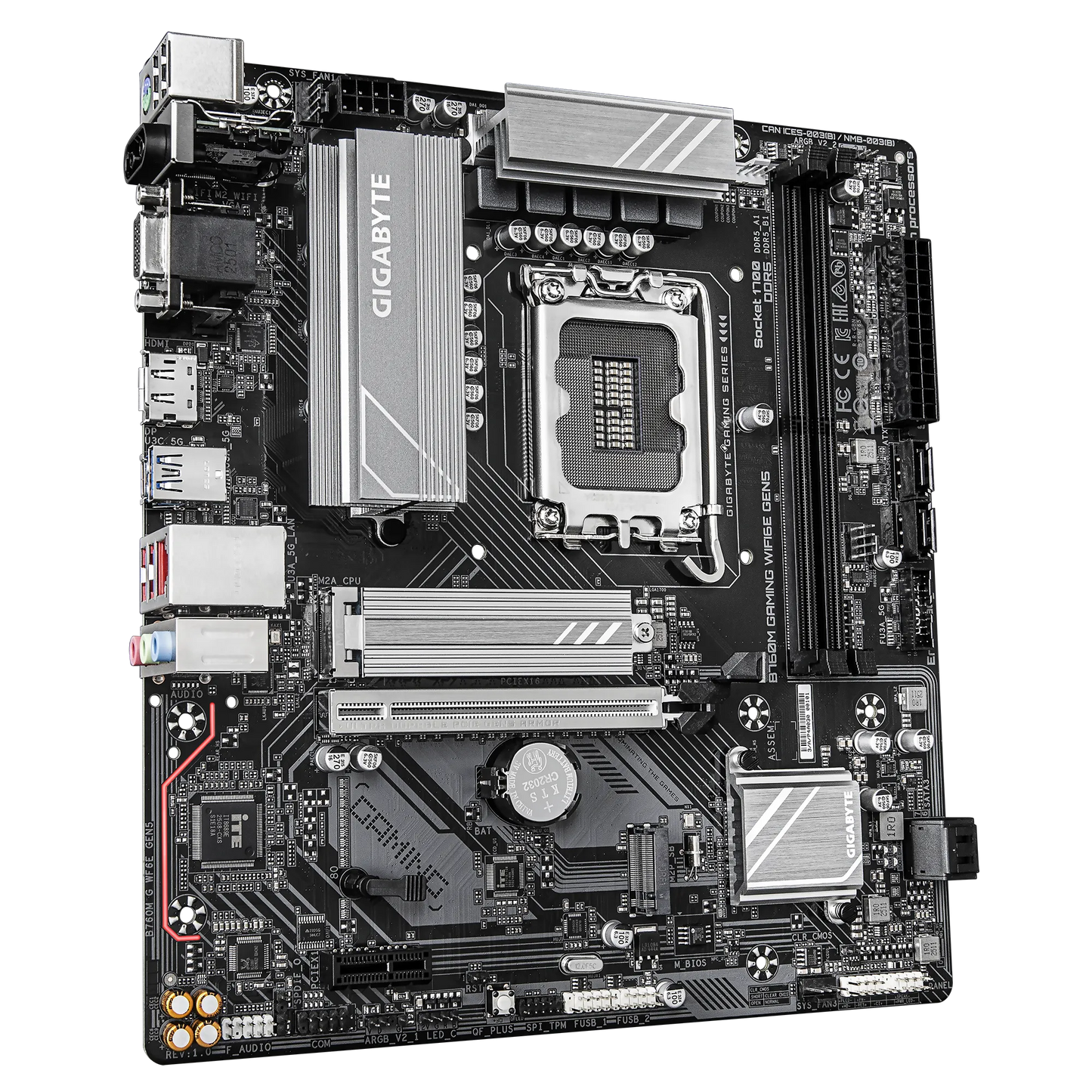GIGABYTE B760M GAMING WIFI6E GEN5