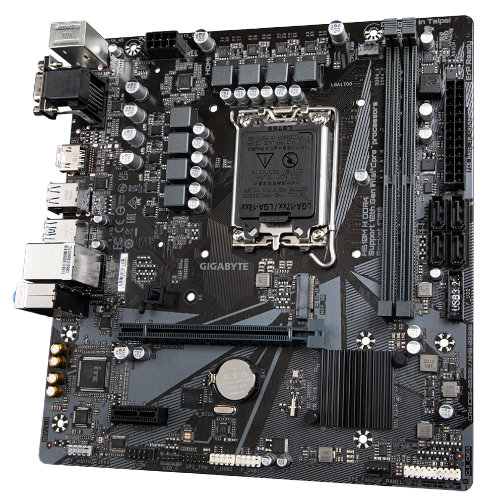 GIGABYTE H610M H WIFI DDR4 MOTHERBOARD