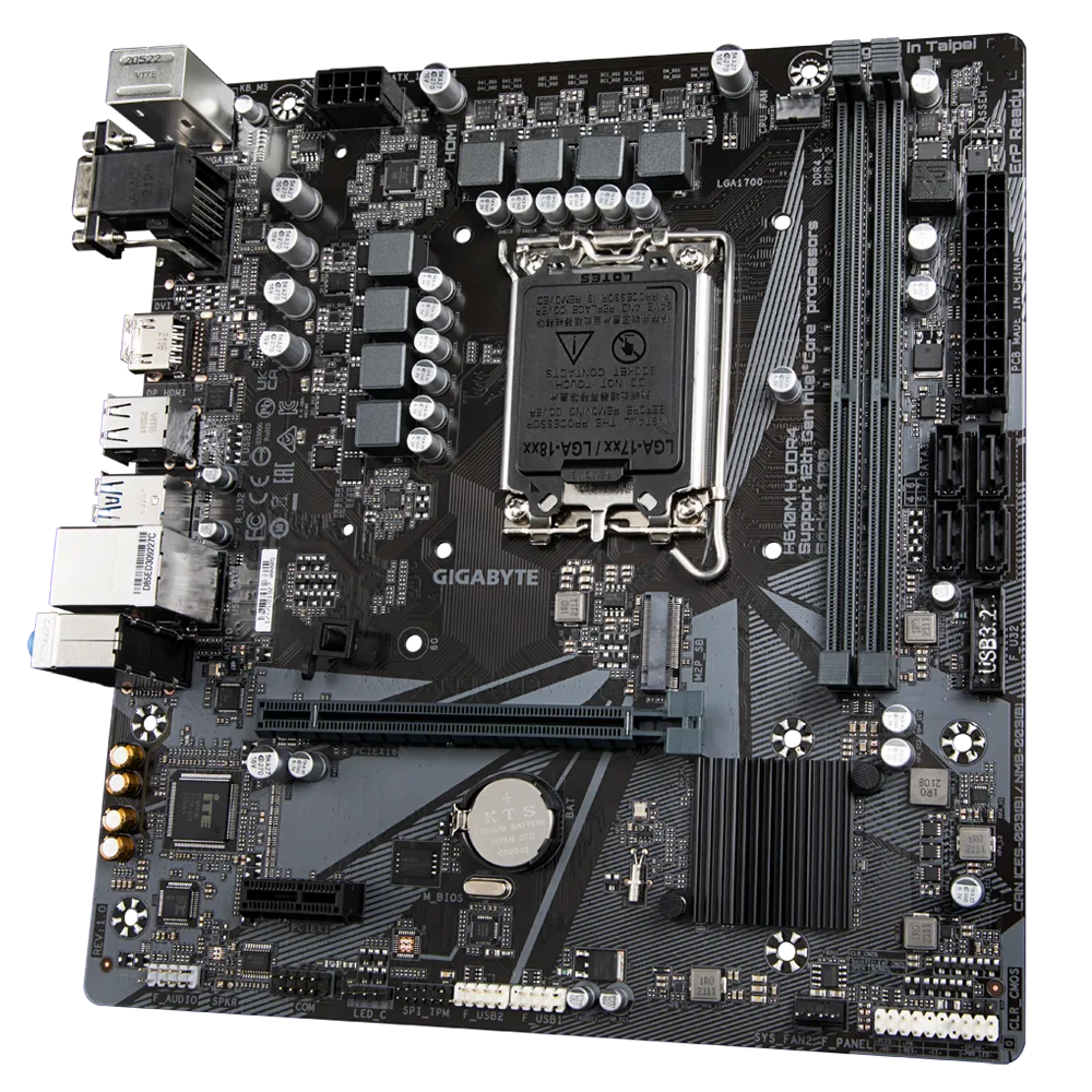 GIGABYTE H610M H WIFI DDR4 MOTHERBOARD