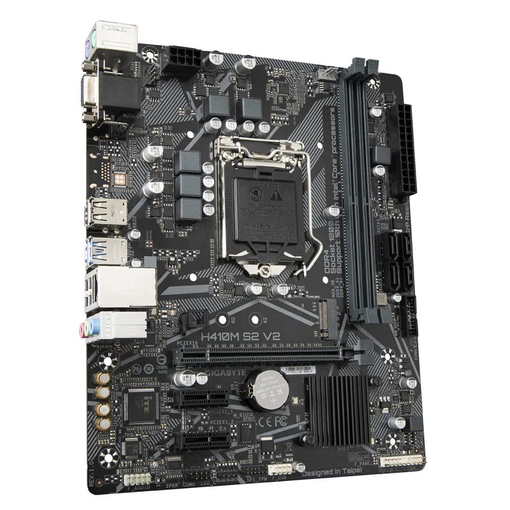 GIGABYTE GA-H410M-S2 V2 INTEL LGA1200 MOTHERBOARD