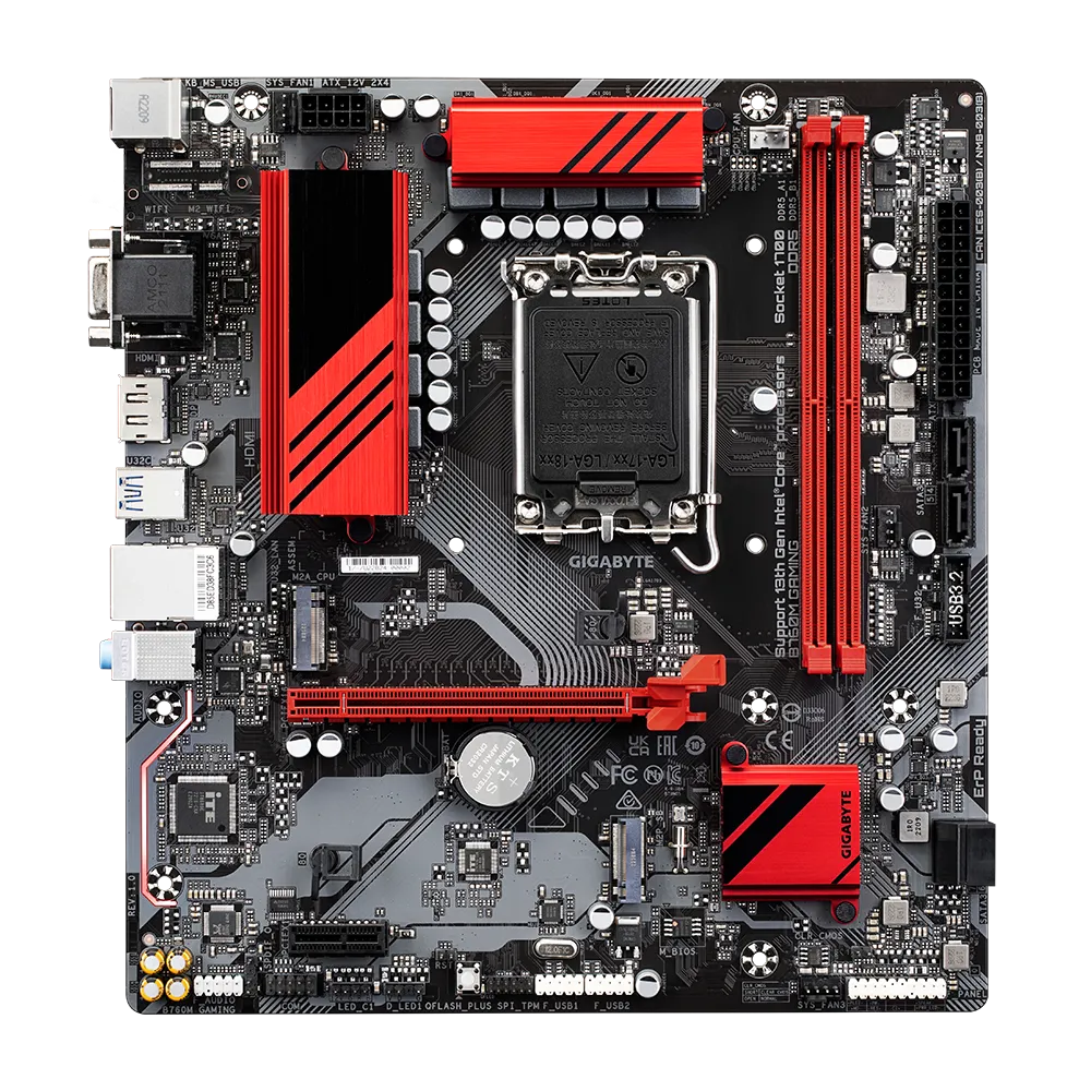 GIGABYTE GA-B760M GAMING DDR5 INTEL LGA1700 MOTHERBOARD