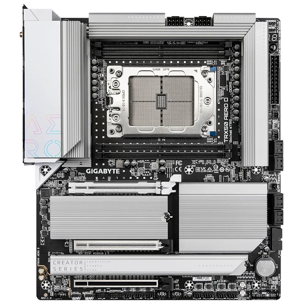 GIGABYTE TRX50 AERO D STR5 E-ATX MOTHERBOARD (TRX50-AERO-D)