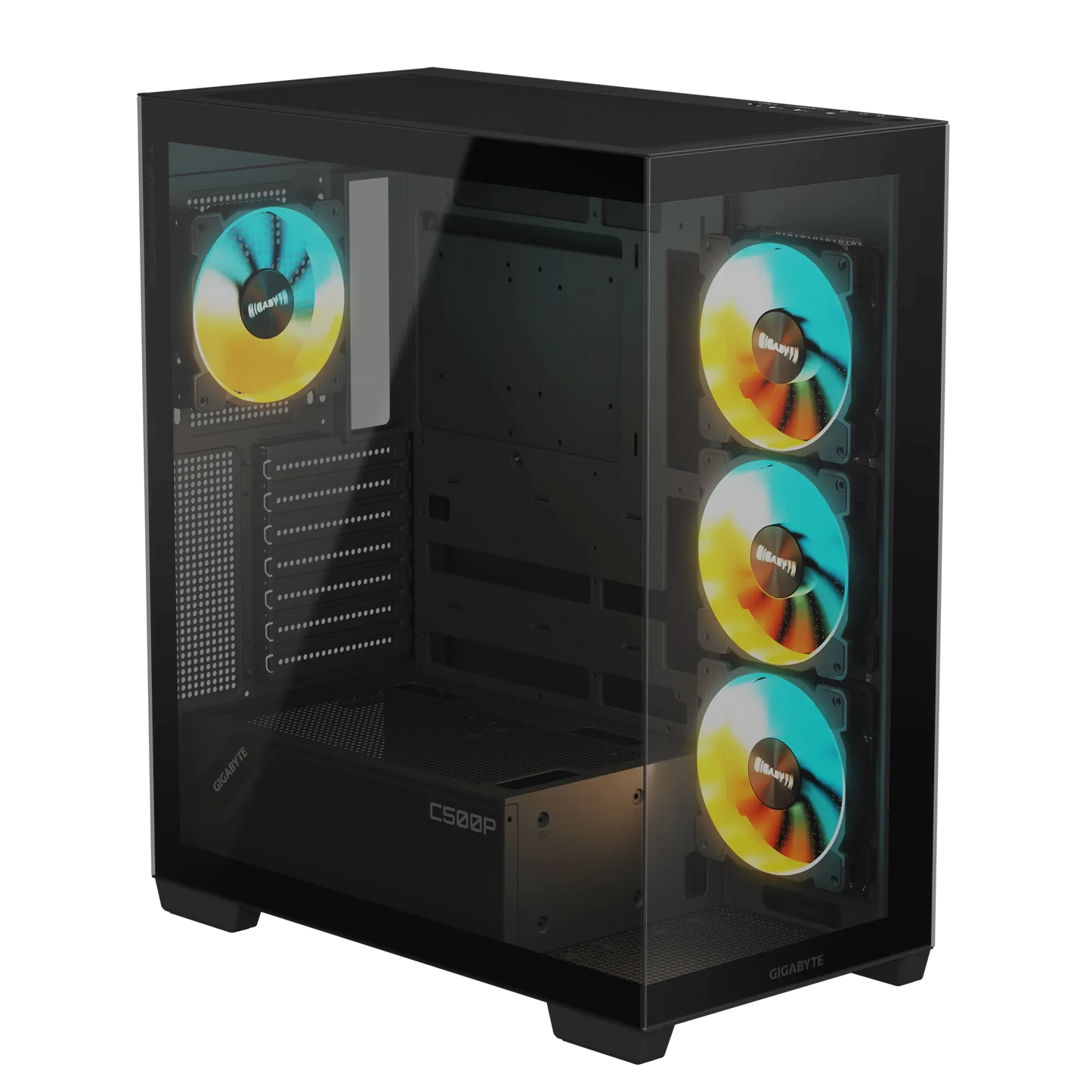 GIGABYTE C500 PANORAMIC STEALTH (BLACK) CABINET