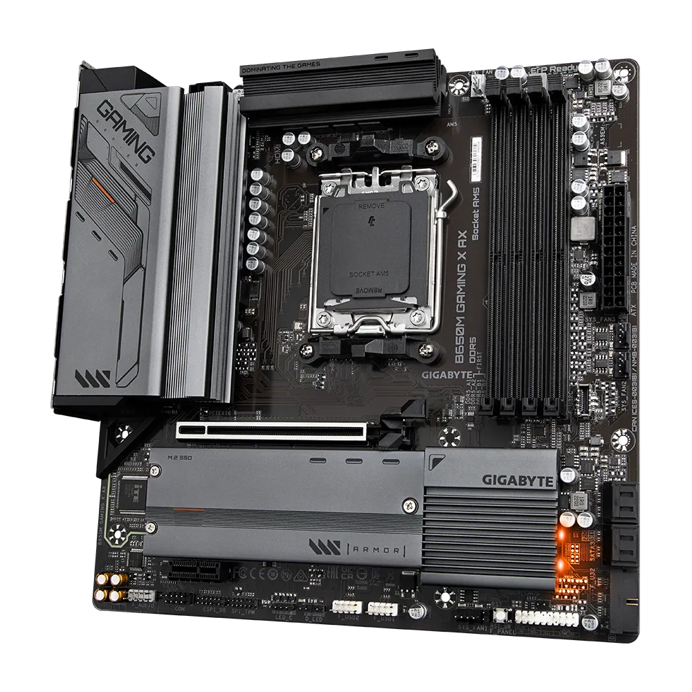 GIGABYTE GA-B650M AMD AM5 GAMING X AX DDR5 MOTHERBOARD