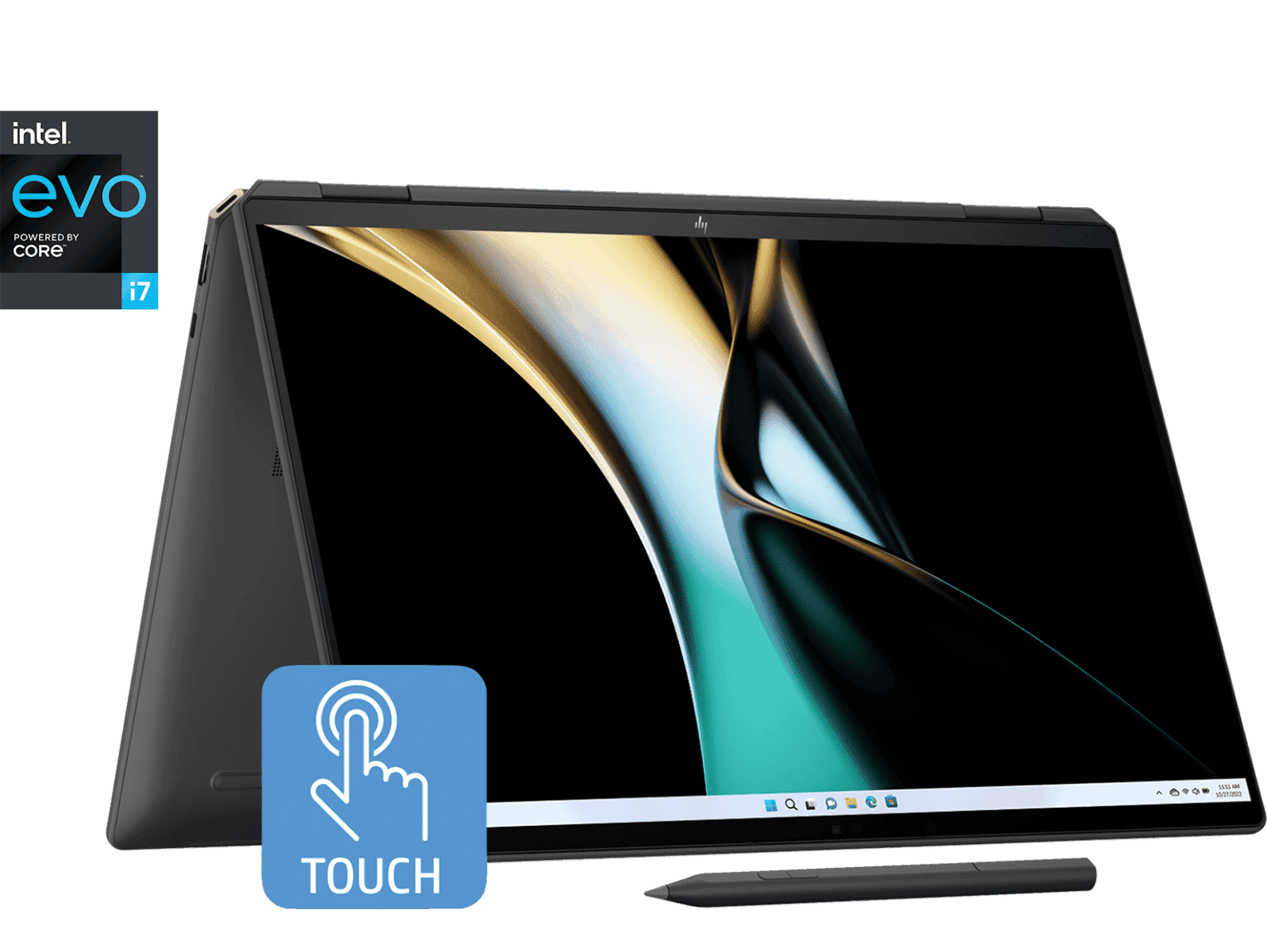 HP SPECTRE X360, INTEL EVO CORE ULTRA 7 155H, BUILT-IN AI, 16-INCH (40