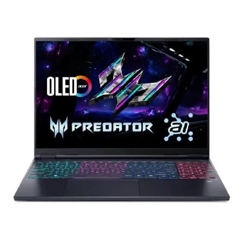Acer Predator Helios Neo 16S Gaming Laptop, Intel Core Ultra 7, 16GB RAM, 1TB SSD, 16 Inch OLED Display, GeForce RTX 5060 8GB, Windows 11