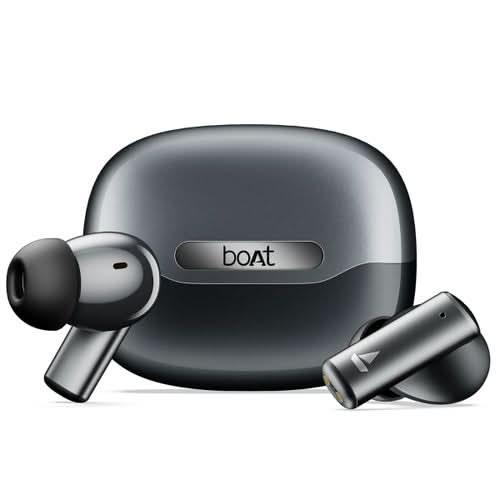 Boat Airdopes Prime 701 ANC Wireless Bluetooth TWS Earbuds (Obsidian Grey)