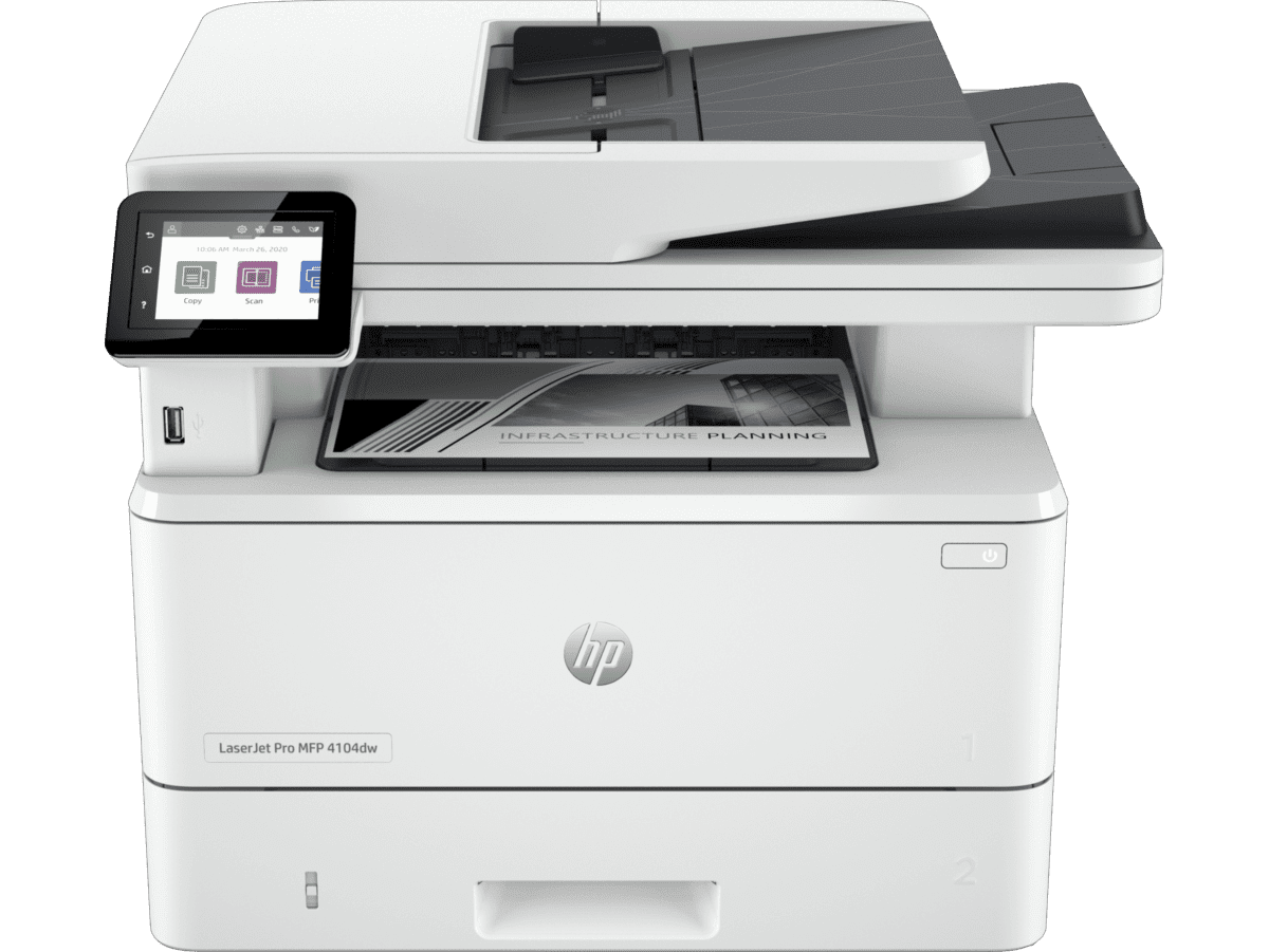 HP LASERJET PRO MFP 4104DW PRINTER 2Z632A