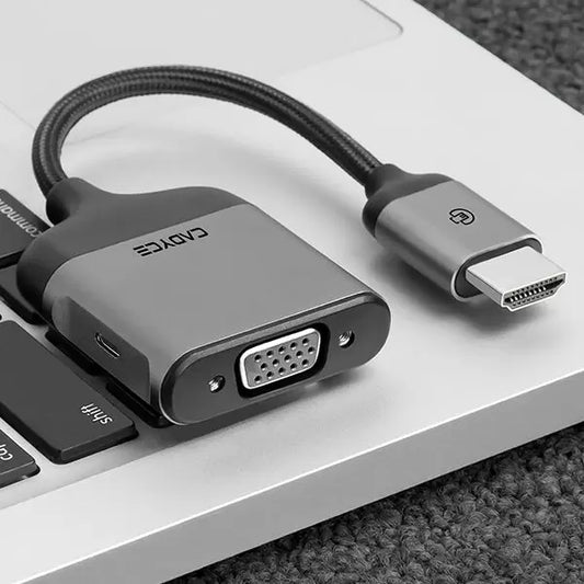 CADYCE HDMI TO VGA CONVERTER WITH AUDIO SUPPORT CA-HDVGA