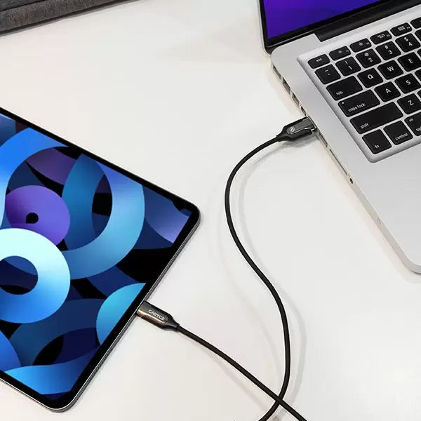 CADYCE CADMIUM PREMIUM BRAIDED USB-C TO USB-A SYNC AND CHARGE CABLE (1M) CA-C3AM