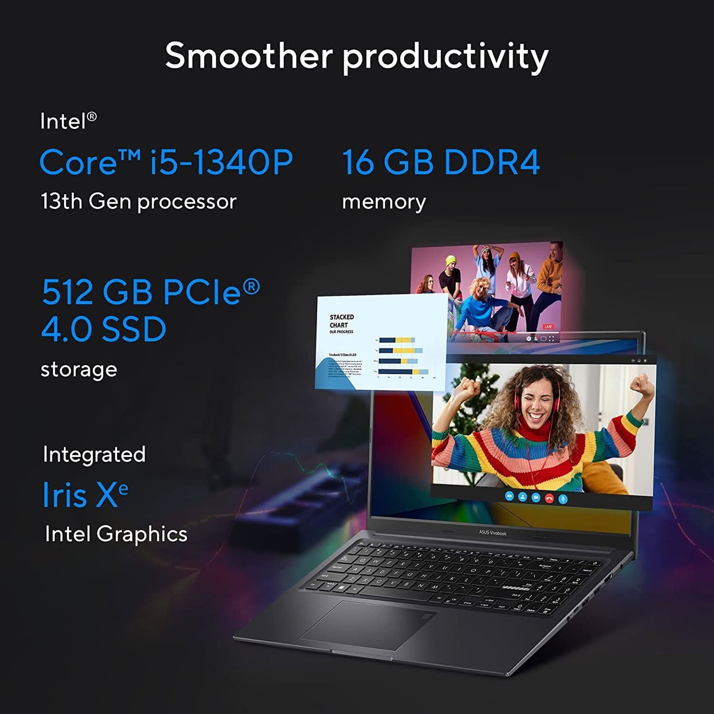 LAPTOP-ASUS-K3504VA-LK541WS-(i5-1340P/16/512GB/W11-MS/BLACK)