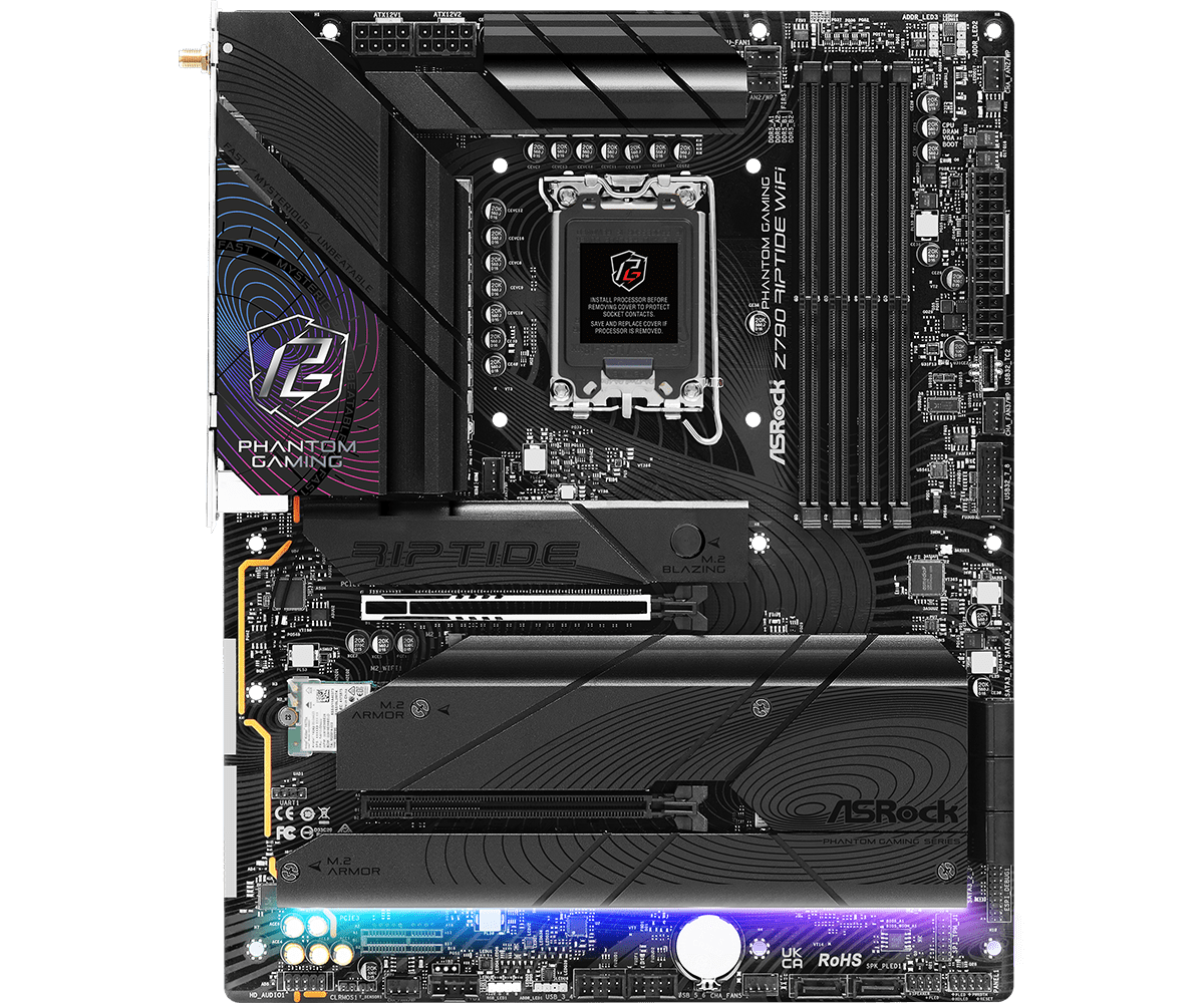 ASROCK Z790 PG RIPTIDE WIFI LGA1700 ATX MOTHERBOARD