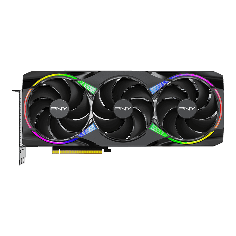 PNY RTX 5080 OC 16GB GDDR7 TRIPLE FAN ARGB OC GRAPHICS CARD