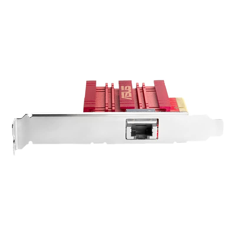 ASUS XG-C100C 10G BASE T PCIE NETWORK ADAPTER, RED