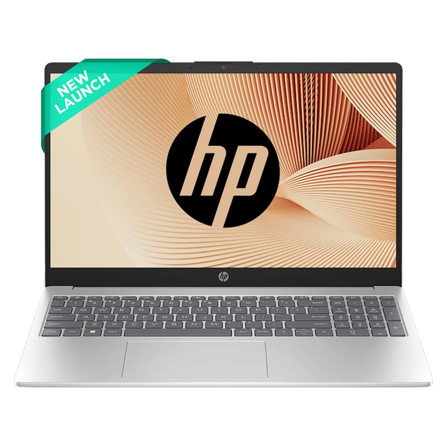 HP 15-FD0623TU 15.6 Inch FHD Laptop, Intel Core i3-1315U, 8GB RAM, 512GB SSD, Windows 11 Home, Microsoft Office 2024, Silver