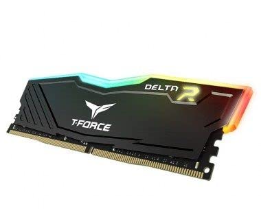 TEAMGROUP T-FORCE DELTA RGB 16GB (16GBX1) DDR4 3600MHZ BLACK DESKTOP RAM