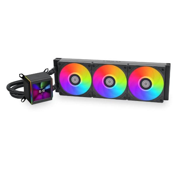 LIAN LI GALAHAD II LCD 360 TRINITY SL INFINITY 360MM AIO LIQUID COOLER BLACK G89.GA2ALCD36INB-IN