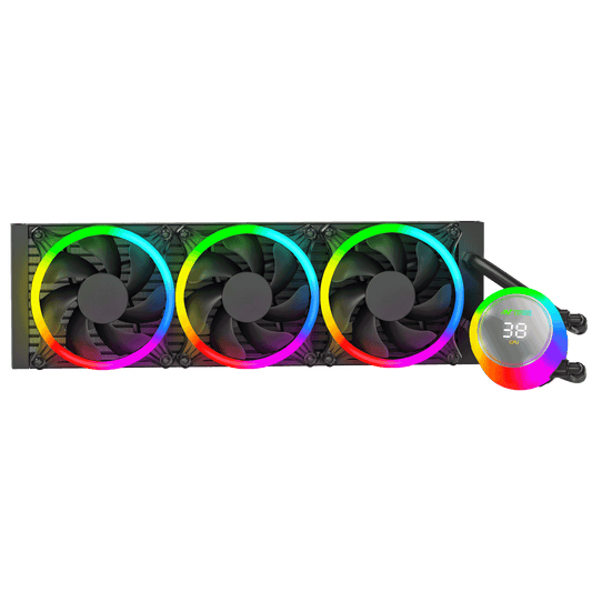 ANT ESPORTS ICE CHROMA ML360 ARGB 360MM CPU LIQUID COOLER BLACK