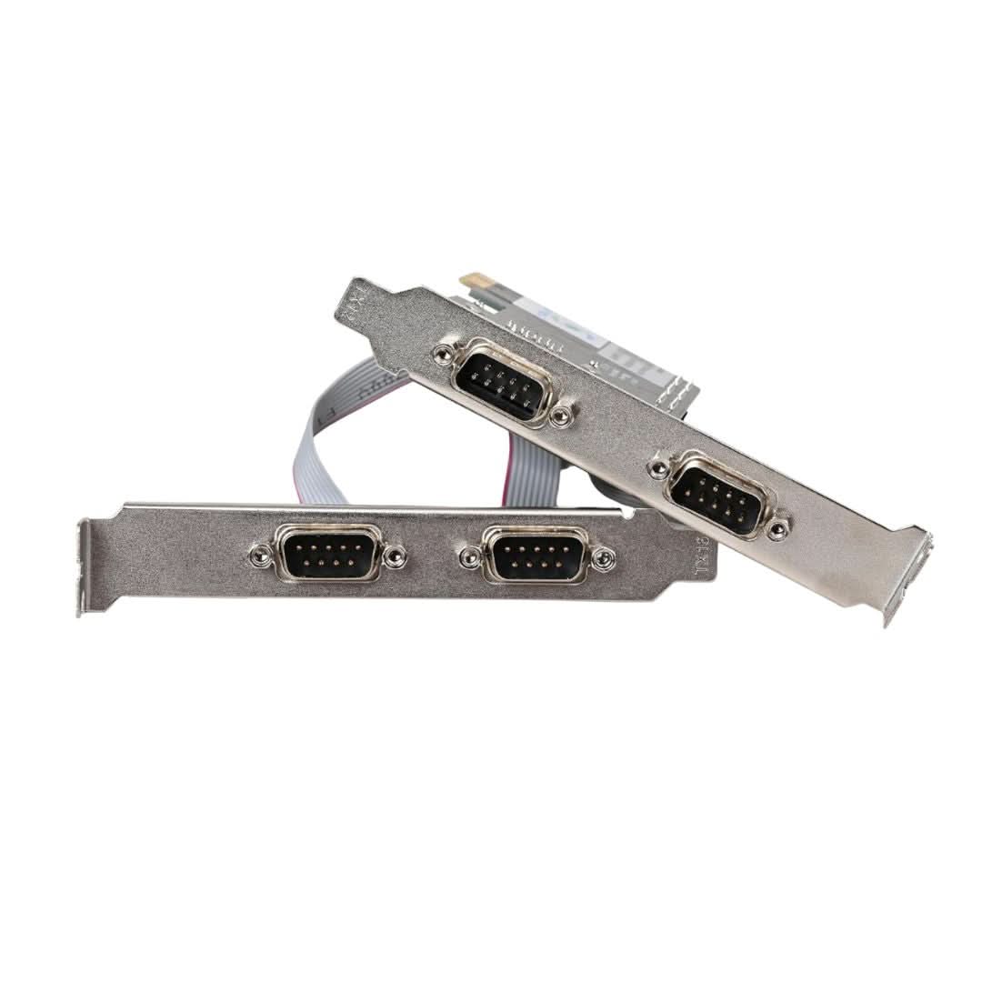 S-Tech PCIe Quad Port RS-232 Serial Card