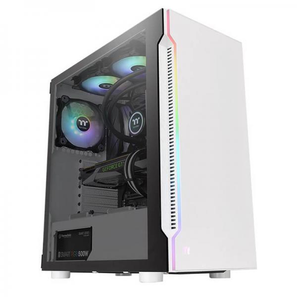 CABINET-THERMALTAKE-H200-TEMPERED-GLASS-SNOW-WHITE