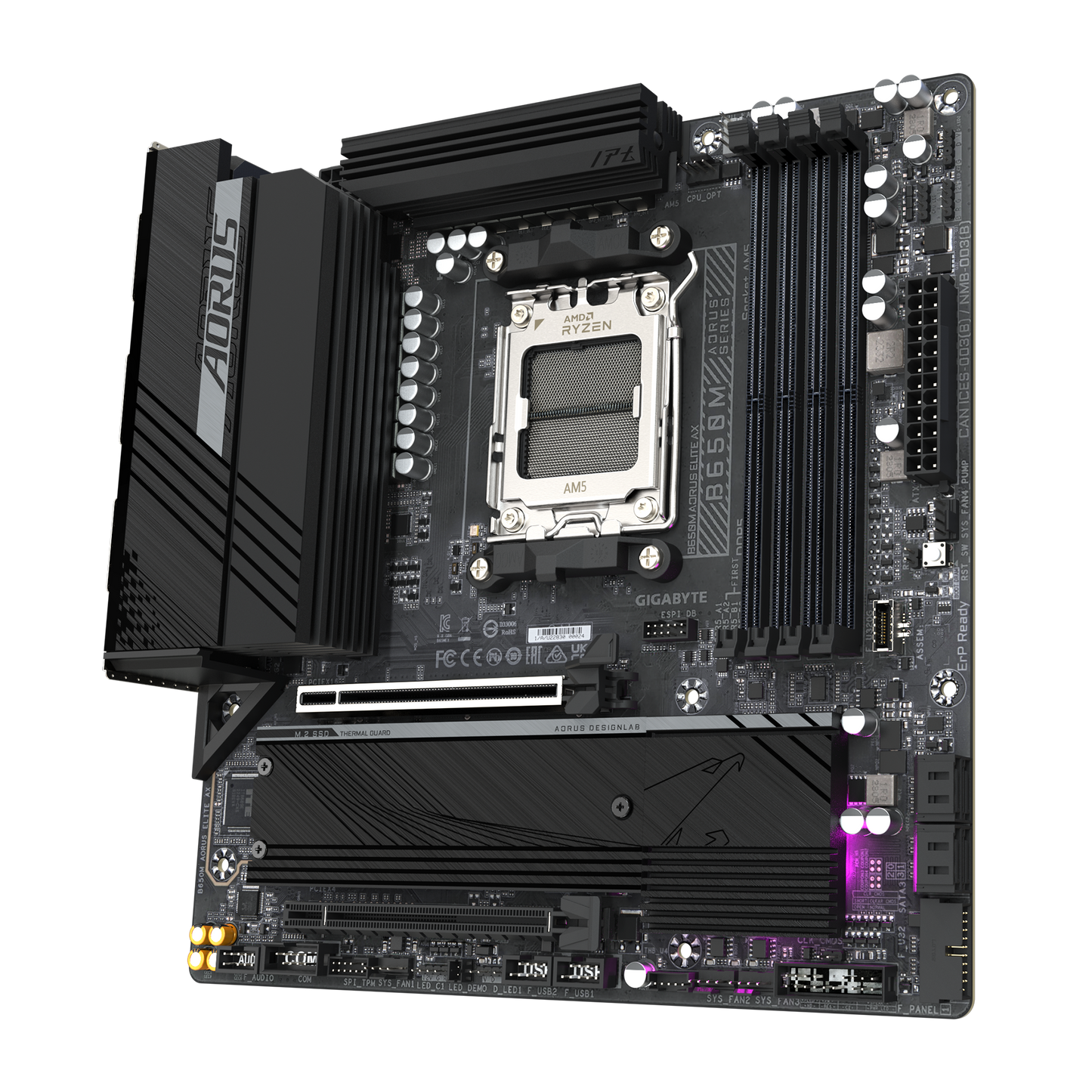 GIGABYTE GA-B650M AORUS ELITE AX AMD AM5 MOTHERBOARD