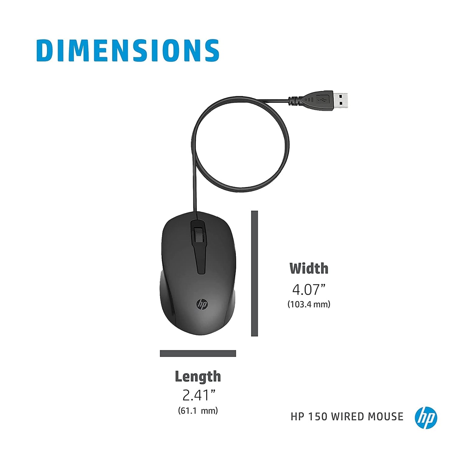 MOUSE-HP-USB-150
