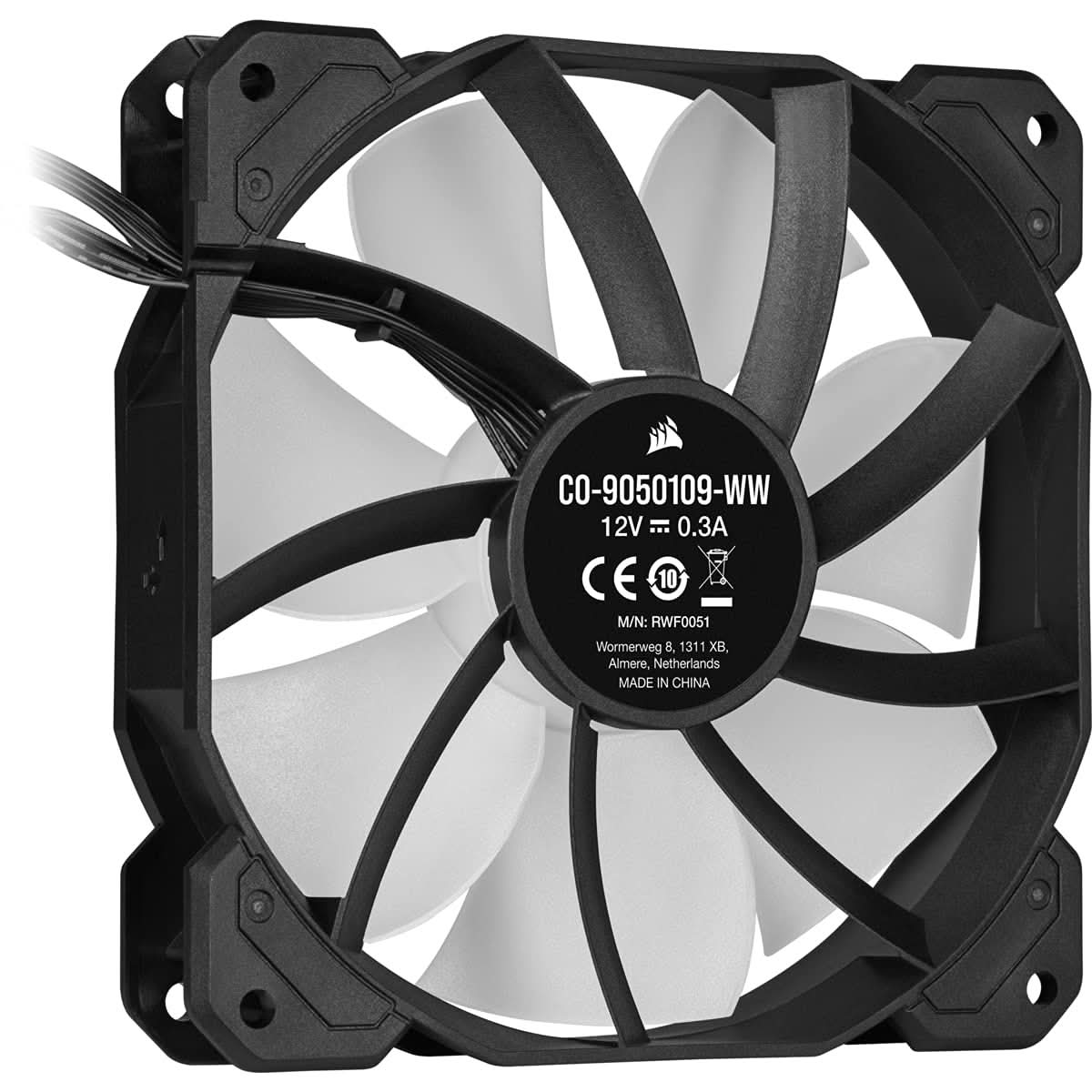 FAN-CORSAIR-SP120-RGB-ELITE-(3-FAN)-BLACK