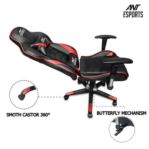 GAMING-CHAIR-ANT-ESPORTS-INFINITY-PLUS-(RED-BLACK)-94013900