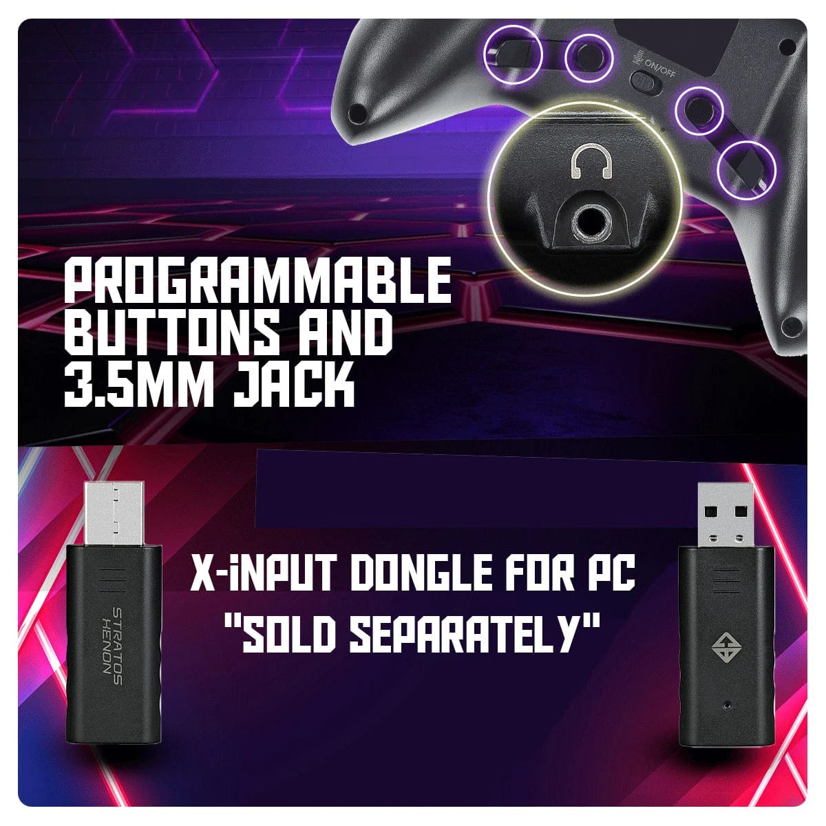 COSMIC BYTE STRATOS XENON DONGLE GAMEPAD