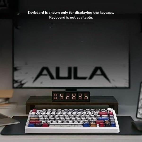 Aula Leobog PBT Comic Sublimation Keycaps 130 Qty Comic keycaps (CK)