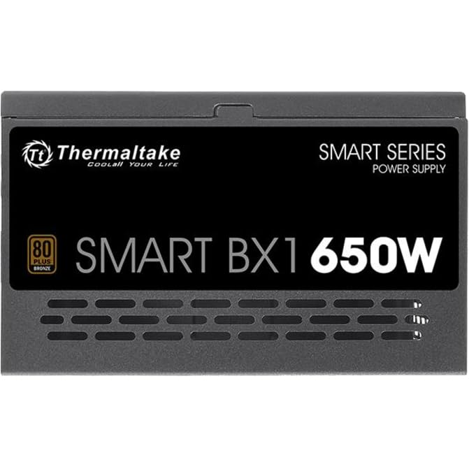 THERMALTAKE SMART BX1 650W 80 PLUS BRONZE NON MODULAR POWER SUPPLY, PS-SPD-0650NNFABU-1
