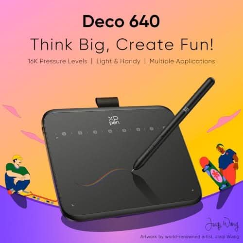 XP PEN DECO IT640 GRAPHICS DRAWING PEN TABLET