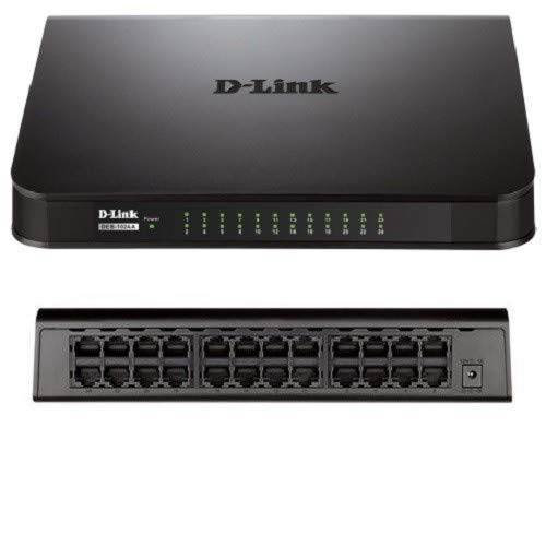 DLINK DES-1016A 16 PORT 10/100 MBPS SWITCH, BLACK