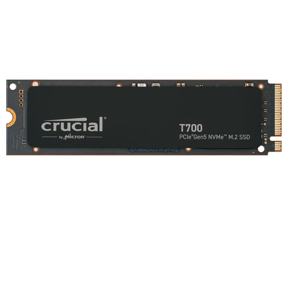 CRUCIAL T700 1TB PCIE GEN5 NVME M.2 SSD CT1000T700SSD3