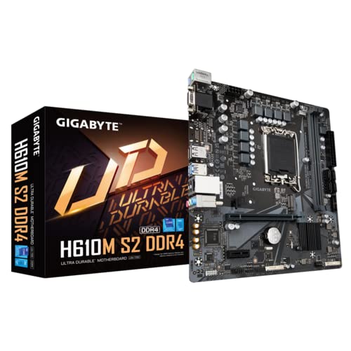 GIGABYTE GA-H610M-S2 DDR4 INTEL LGA1700 MOTHERBOARD